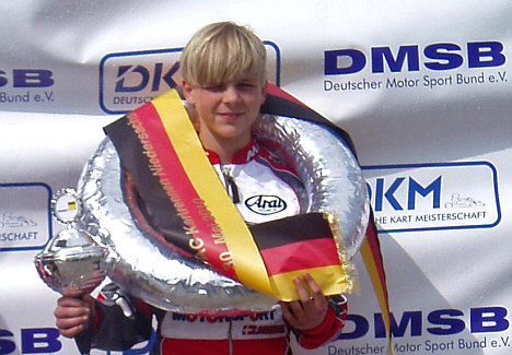 Christian Sørensen scorede sin tredje podieplacering ud tre mulige i DJKM 2010.